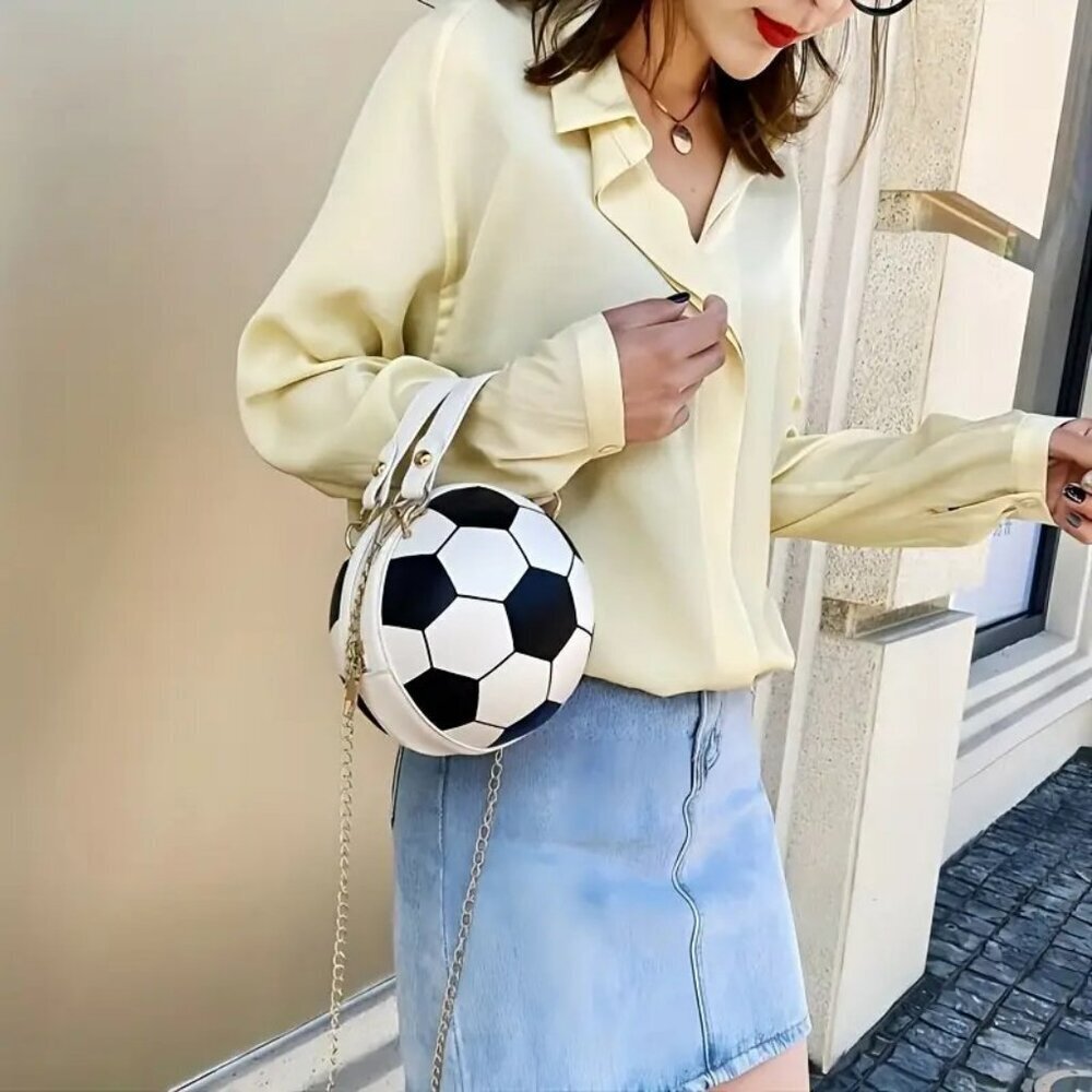 Soccer Shape Novelty Bag NWT - Picture 2 of 6